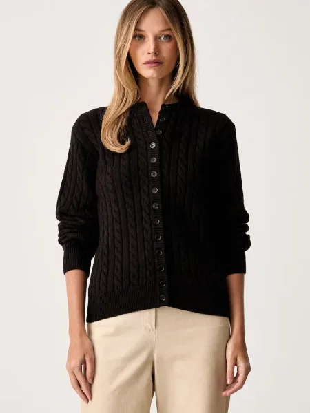 MSGM cardigan pentru femei din lână maro