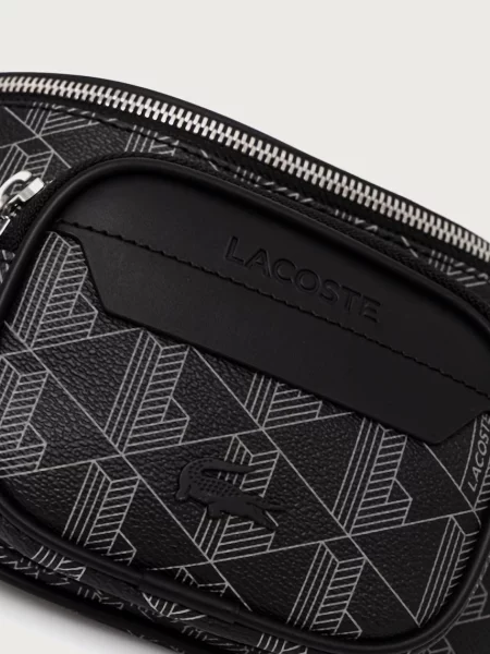 Lacoste Övtáska The Blend Monogram fekete