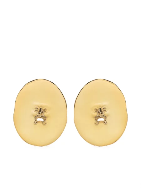 Duże kolczyki Patou złote