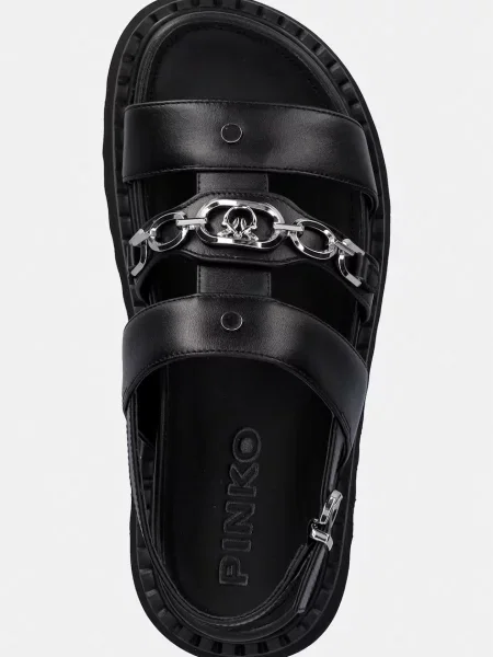 Кожаные босоножки Pinko