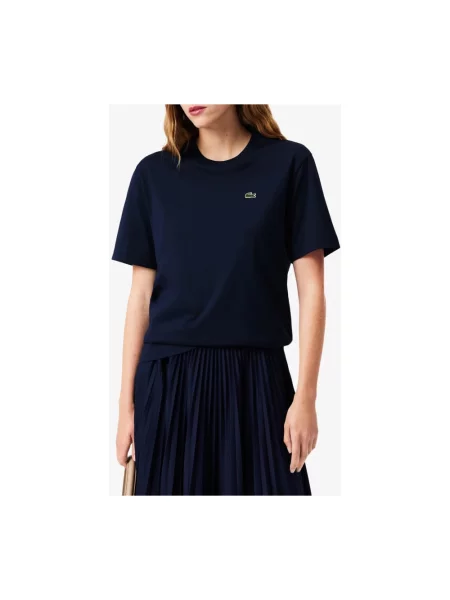 Lacoste T-Shirt Granatowy niebieska