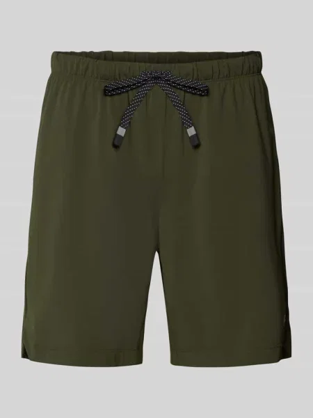 Szorty o kroju regular fit z nadrukiem z logo Fabletics