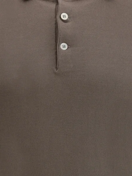 Polo Brunello Cucinelli maro