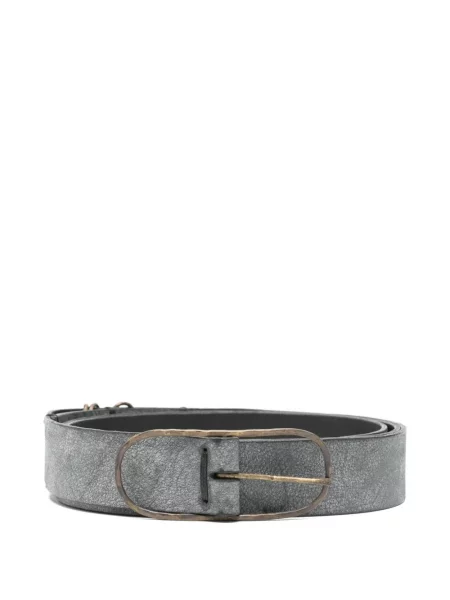 Curea Ziggy Chen din piele cu cataramă negru