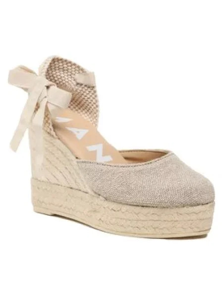 Еспадрильї Manebi Wedge Espadrilles O WV бежевий