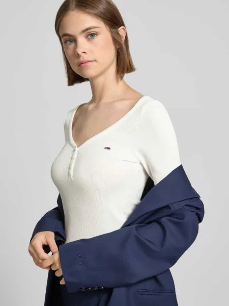 Tommy Jeans longsleeve biały