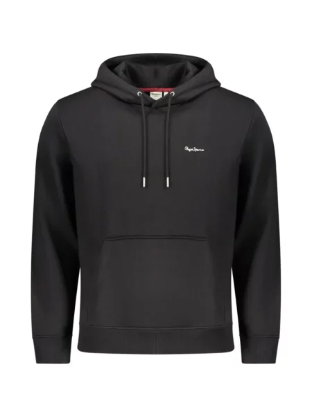 Hanorac cu glugă Pepe Jeans negru