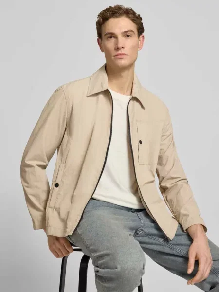 Kurtka Marc O'polo Denim z wykładanym kołnierzem