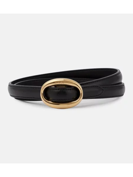 Curea Saint Laurent din piele negru