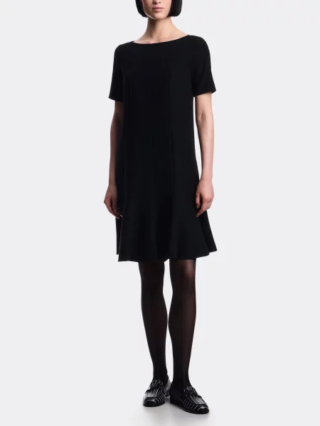 Платье мини Emporio Armani черное