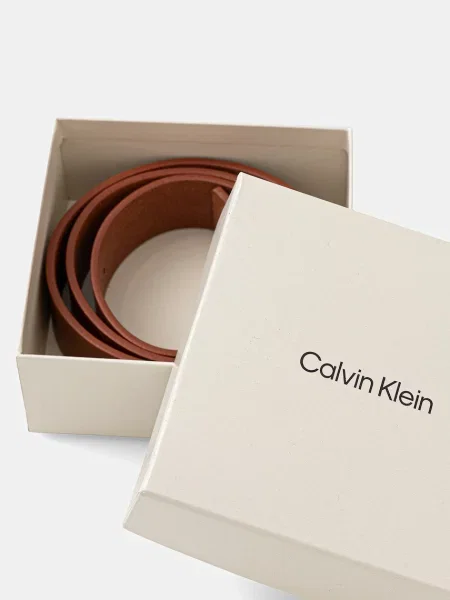 Bőr öv Calvin Klein barna