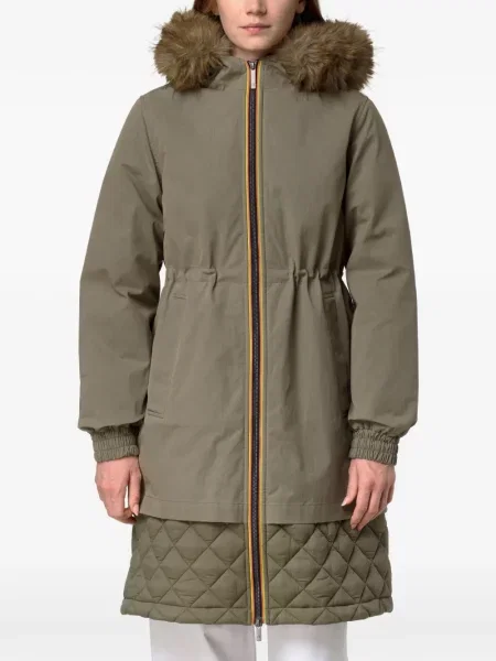 Geacă parka K-way verde