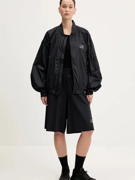 Шорти Maison Margiela x Salomon однотонні висока посадка чорний