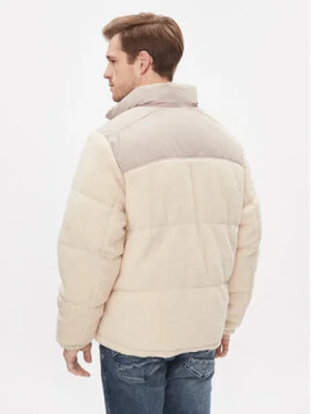 Jack&Jones Pūkinė striukė smėlio