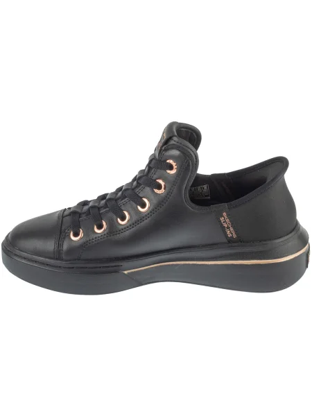 Kožené tenisky Skechers čierna