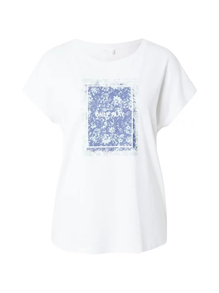 ONLY PLAY Tricou funcțional ONPAub-Mie albastru / verde mentă alb