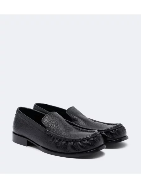 Pantofi loafer Dries Van Noten din piele negru