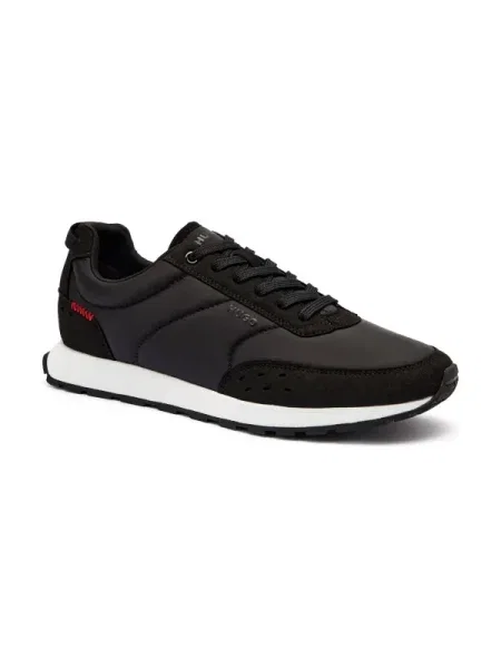 HUGO Sneakers tornacipő Icelin_runn_nymf fekete
