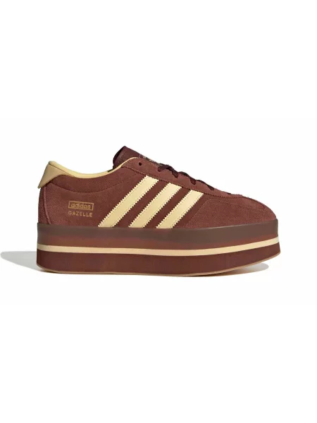 Adidas Gazelle Stack W Kobiety Buty sportowe adidas Originals Size: brązowy
