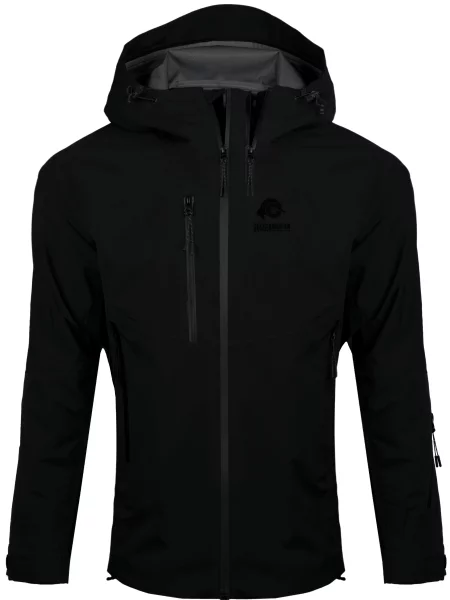 Kurtka wodoodporny hardshell czarna