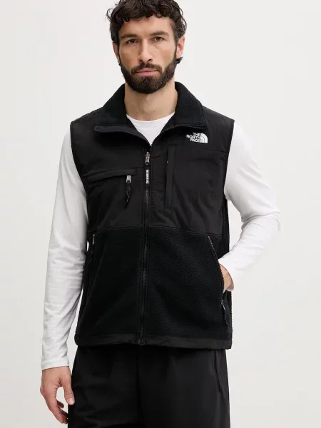 Αμάνικο ρετρό γιλέκο The North Face μαύρο