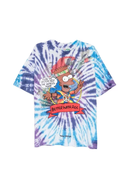 Tricou Better With Age cu imagine cu legături albastru