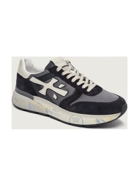 Premiata Sneakers MICK | piele întoarsă negru