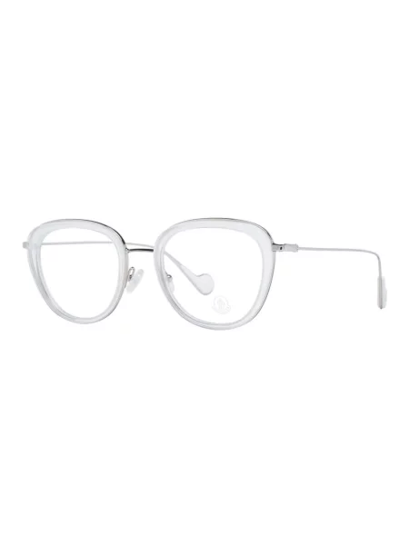 Okulary przeciwsłoneczne Moncler białe