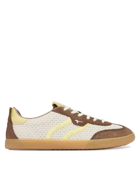 Sneakersy Tamaris brązowe