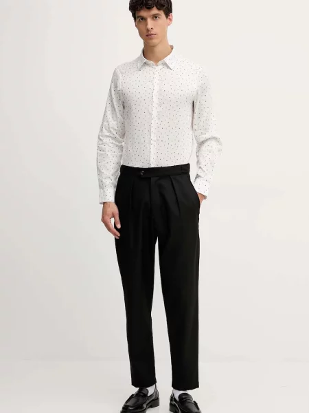 Сорочка Armani Exchange regular класичний комір білий