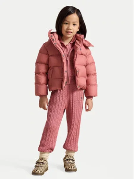 Vatovaná bunda Polo Ralph Lauren růžová