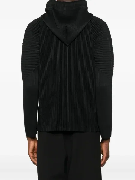 Bunda Homme Plissé Issey Miyake černá