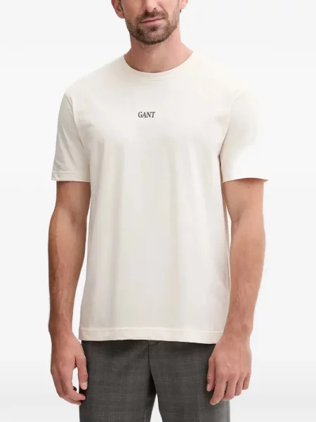 Tricou Gant cu decolteu rotund