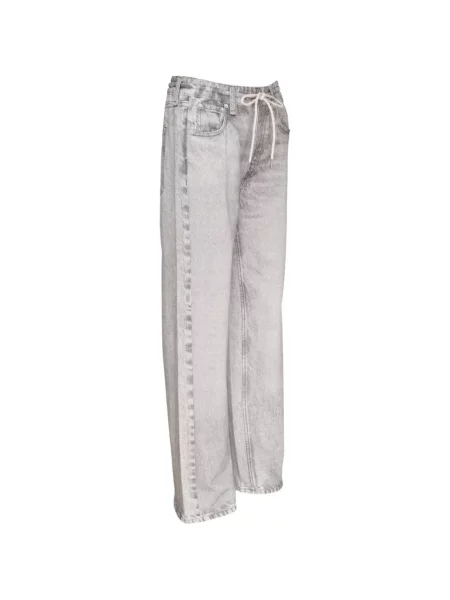 Blugi Rag & Bone cu cordon gri