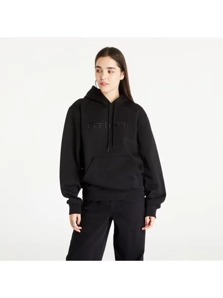 Суитшърт Carhartt WIP Sweatshirt Hoodie UNISEX Black/ Black XS черно