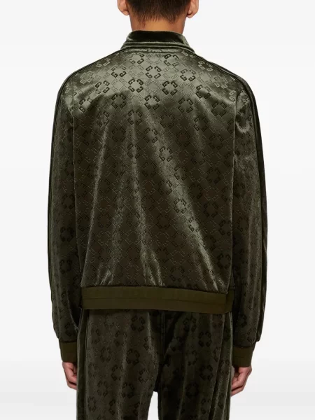 Βελούδινος μπουφάν bomber Givenchy πράσινο