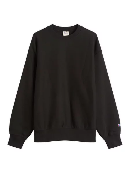Bluza Champion z okrągłym dekoltem z logo czarna