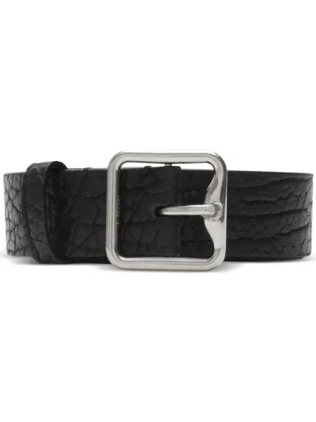 Curea Burberry din piele negru