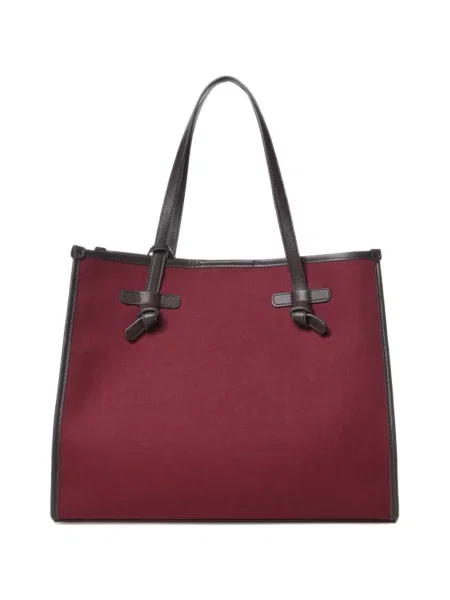 Geantă shopper Gianni Chiarini din piele roșu