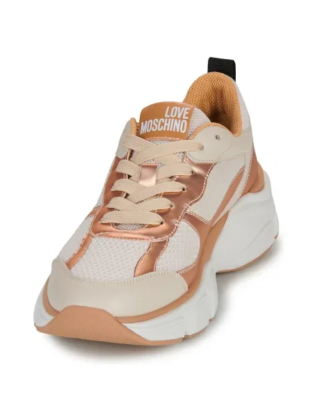 Pantofi Love Moschino auriu