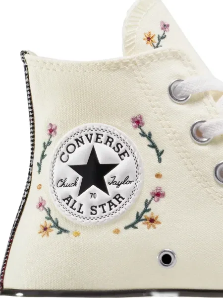 Маратонки Converse Chuck 70 на цветя черно
