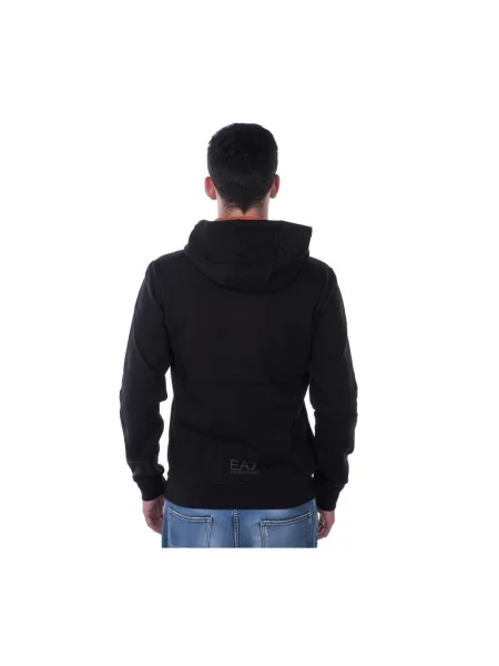 Bluza rozpinana Emporio Armani Ea7 czarna