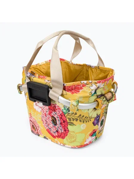 Basil Bloom Field Carry All Basket чанта за кормило на велосипед жълта