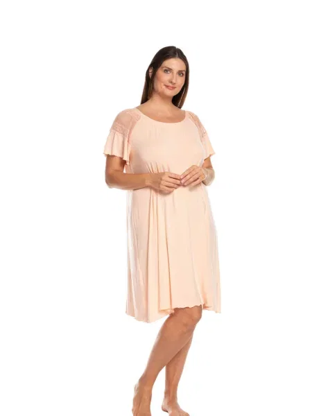 Короткая ночнушка помаранчева