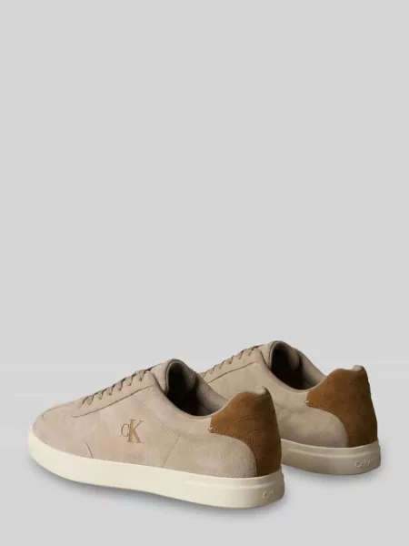Sneakersy Calvin Klein beżowe