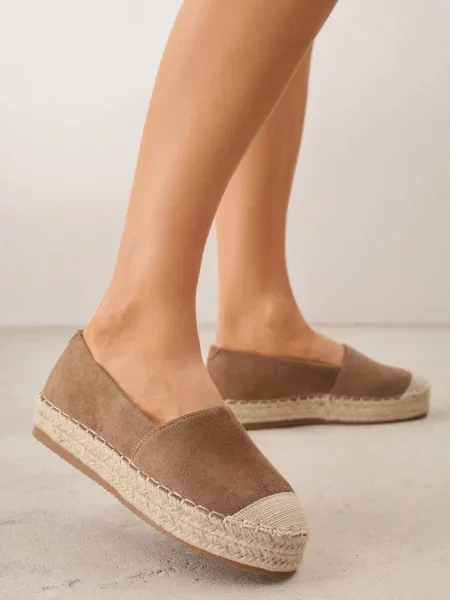 Espadrile Cherimare maro