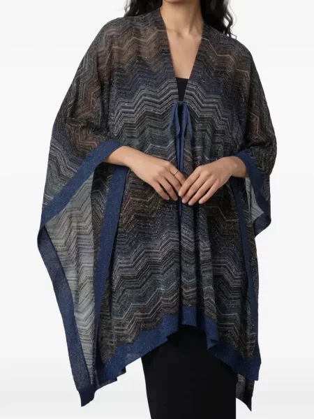 Bunda Missoni modrá