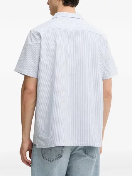 Scurt cămașă Helly Hansen cu dungi alb