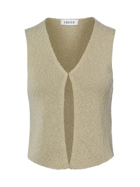 EDITED kamizelka z dzianiny Kobiety 34 zielony