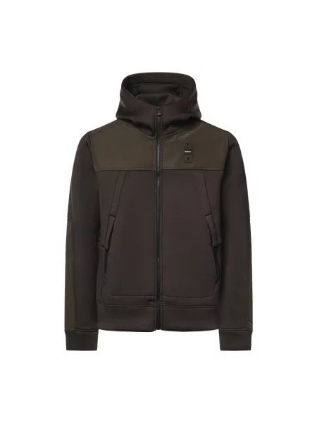 Bluza polarowa Blauer polarowa brązowa